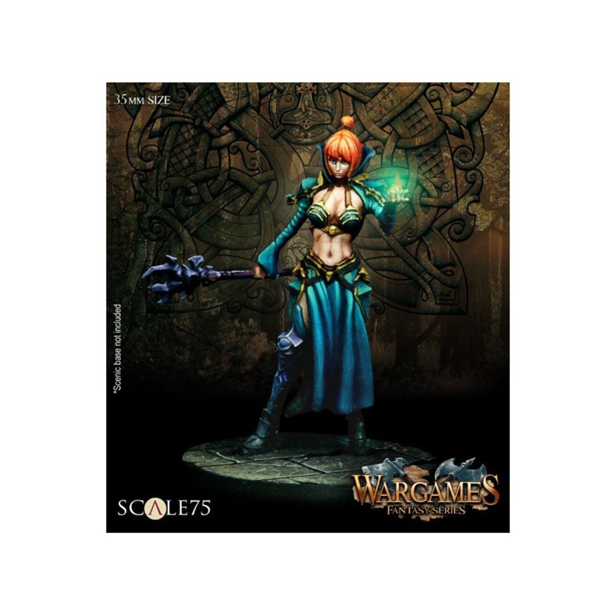 WARGAMES 35MM FANTASY SERIES: LISBETH SHADOWMANCER2