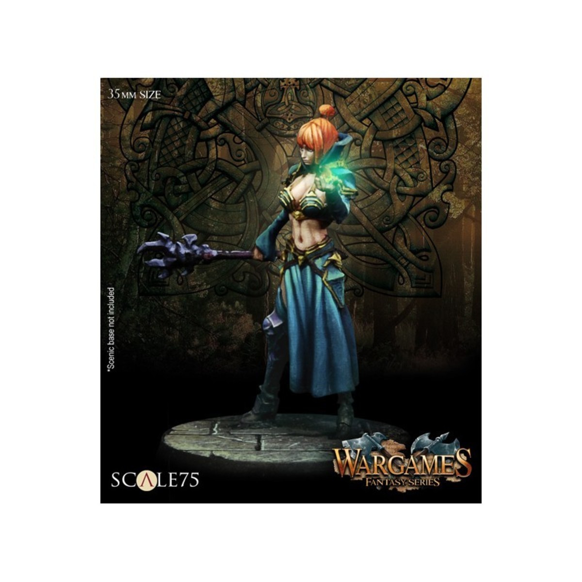 WARGAMES 35MM FANTASY SERIES: LISBETH SHADOWMANCER3