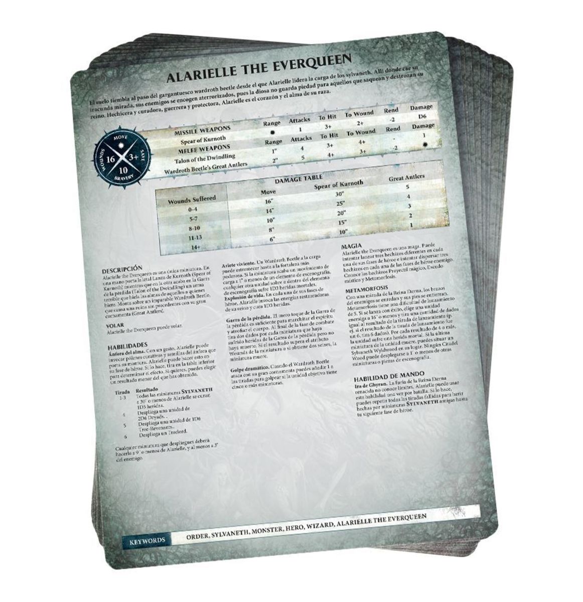 WARSCROLL CARDS: SYLVANETH (ENG)2