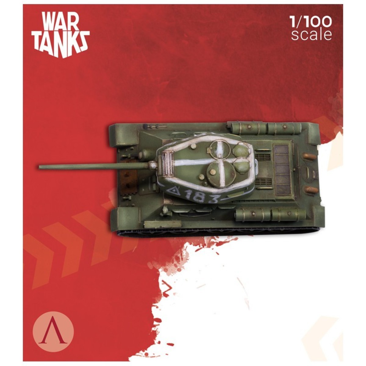 WAR TANKS 1:100: T34/853
