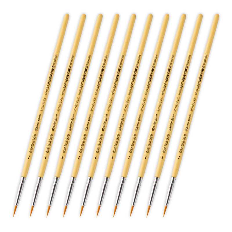 TABLETOP SERIES SET PINCELES SINTETICOS 1 (PACK X10)2