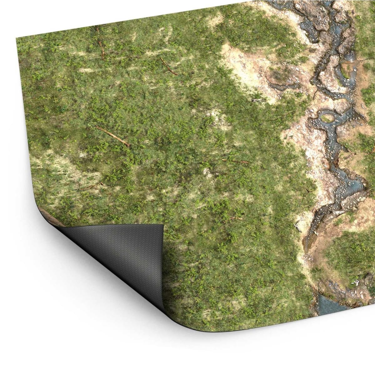 XL - TAPETE DE JUEGO / WARGAME MAT - 182.88X121.92CM (4X6)- DUSKRIVER MEADOWS1