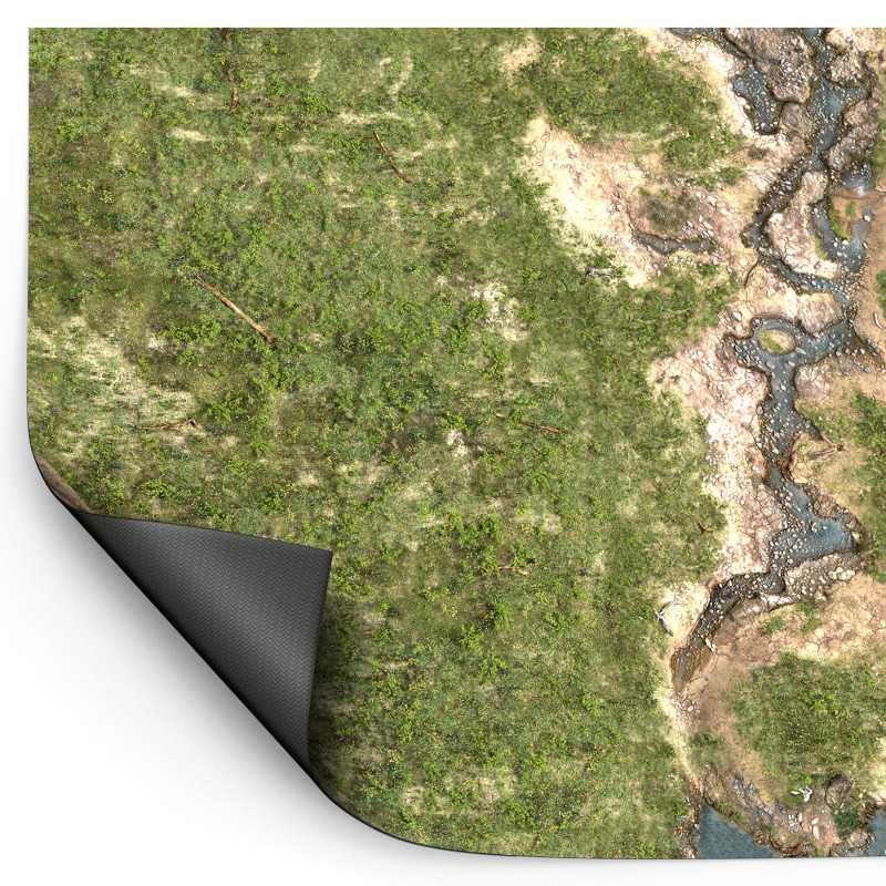 L - TAPETE DE JUEGO / WARGAME MAT - 152.5X111.7CM (44X60)- DUSKRIVER MEADOWS1
