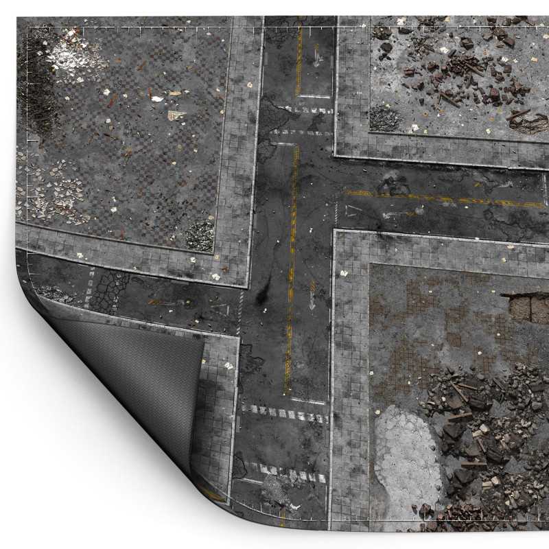 L - TAPETE DE JUEGO / WARGAME MAT - 152.5X111.7CM (44X60)- GROUND ZERO DISTRICT1