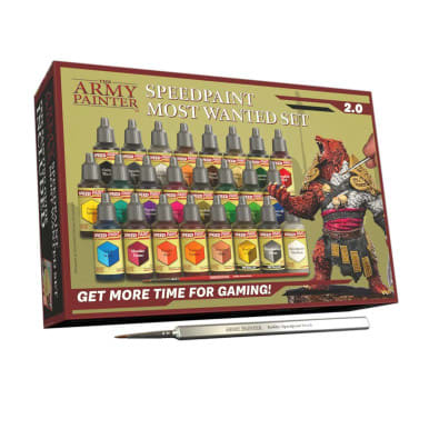 Warpaint: Speedpaint Most Wanted Set 2.0 (24 colors + 1 brush)1