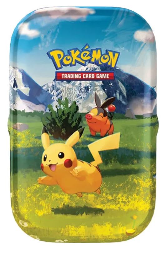 POKEMON TCG: MEGA EVOLUTION 02.5 ASCENDED HEROES- MINI TIN DISPLAY PIKACHU & TEPIG1