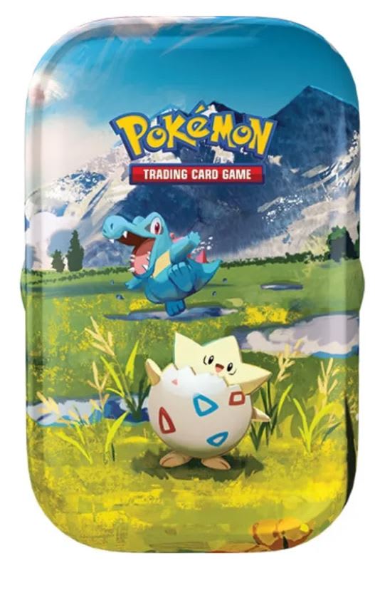 POKEMON TCG: MEGA EVOLUTION 02.5 ASCENDED HEROES- MINI TIN DISPLAY TOGEPI & TOTODILE1