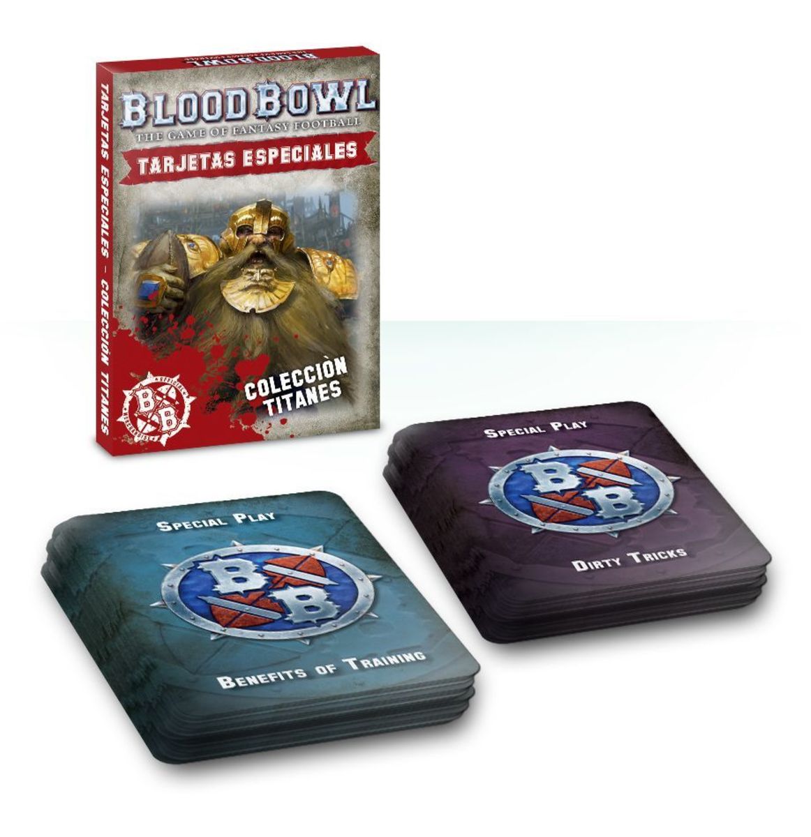 BLOOD BOWL CARDS: TEAM TITANS PACK (INGLES)1