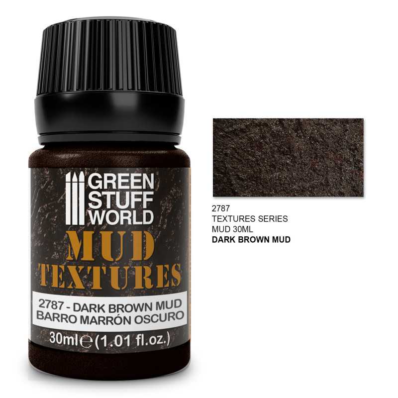 TEXTURA DE BARRO - BARRO MARRÓN OSCURO 30ML1