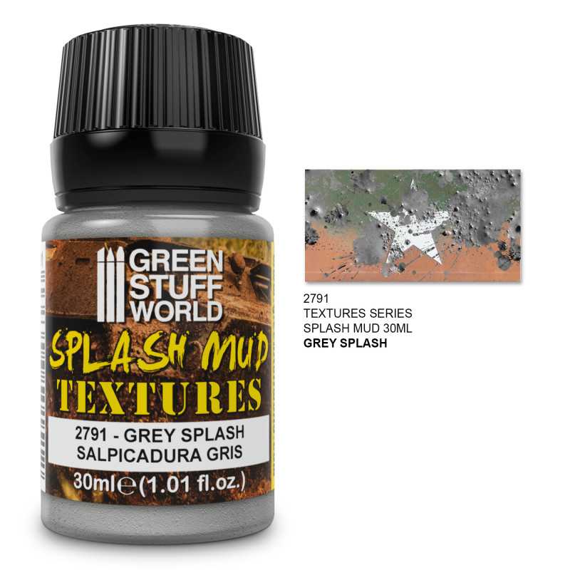 TEXTURA DE BARRO SALPICADO - GRIS 30ML1