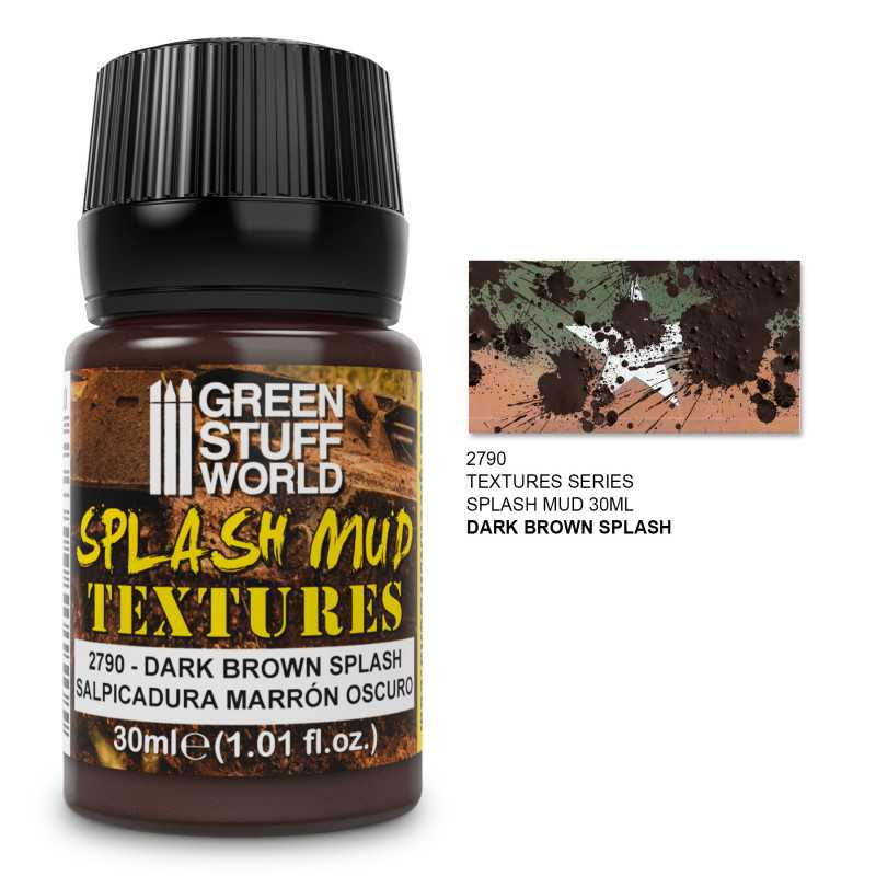 TEXTURA DE BARRO SALPICADO - MARRON OSCURO 30ML1