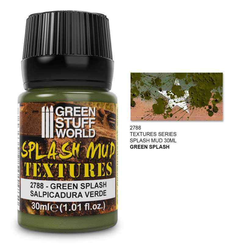 TEXTURA DE BARRO SALPICADO - VERDE 30ML1