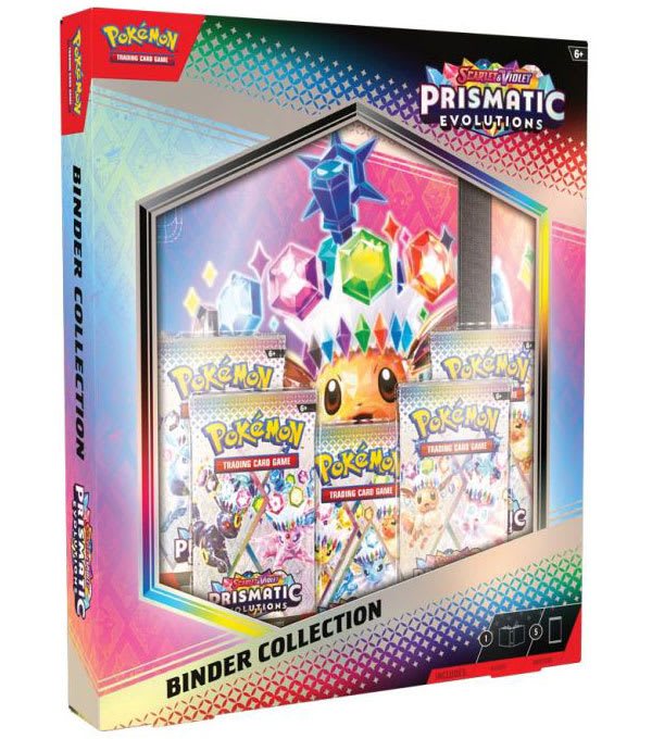 POKEMON TCG: SCARLET & VIOLET PRISMATIC EVOLUTIONS SV8.5- BINDER COLLECTION1