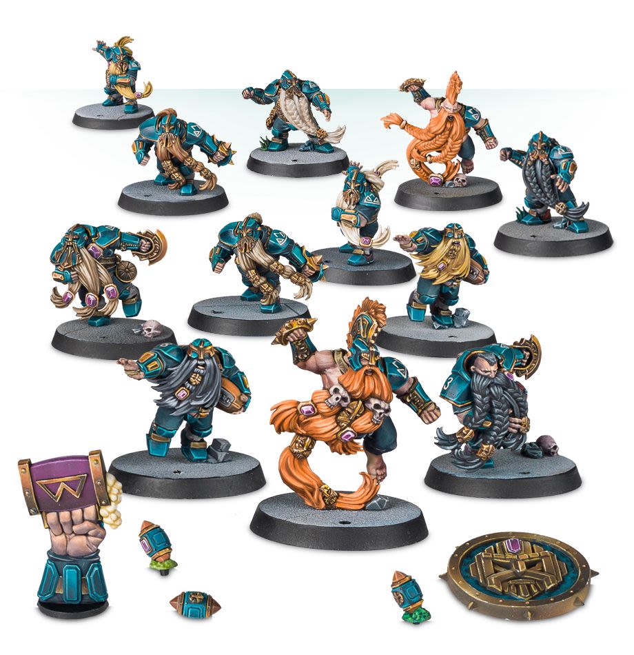 BLOOD BOWL: THE DWARF GIANTS BLOOD BOWL TEAM1