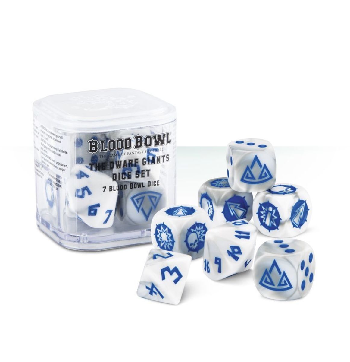 BLOOD BOWL: THE DWARF GIANTS DICE SET1
