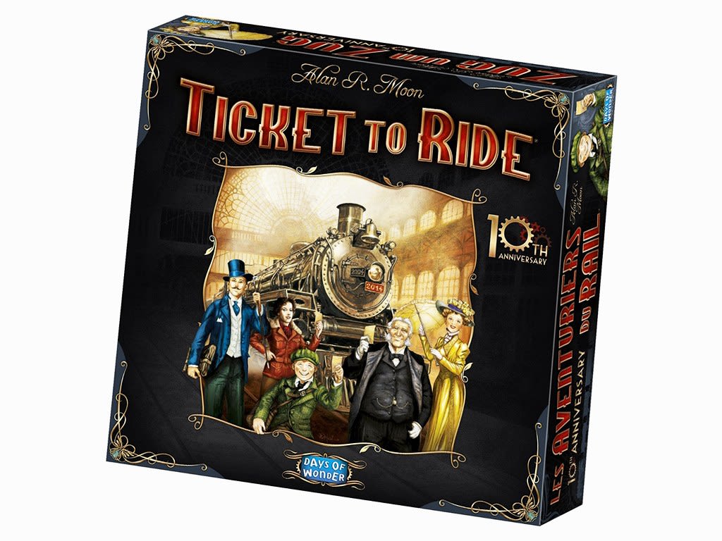 TICKET TO RIDE: 10TH ANNIVERSARY EDITION (INGLES)1