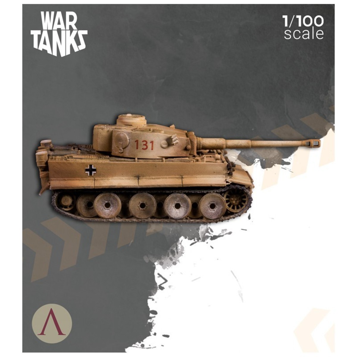 WAR TANKS 1:100: TIGER I2