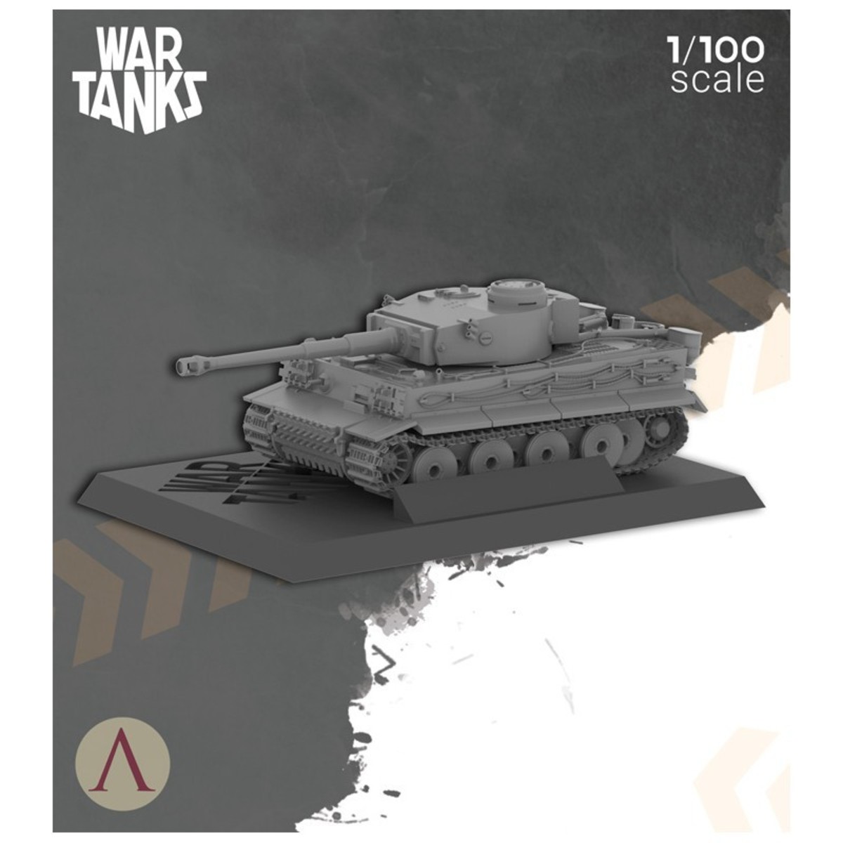 WAR TANKS 1:100: TIGER I4