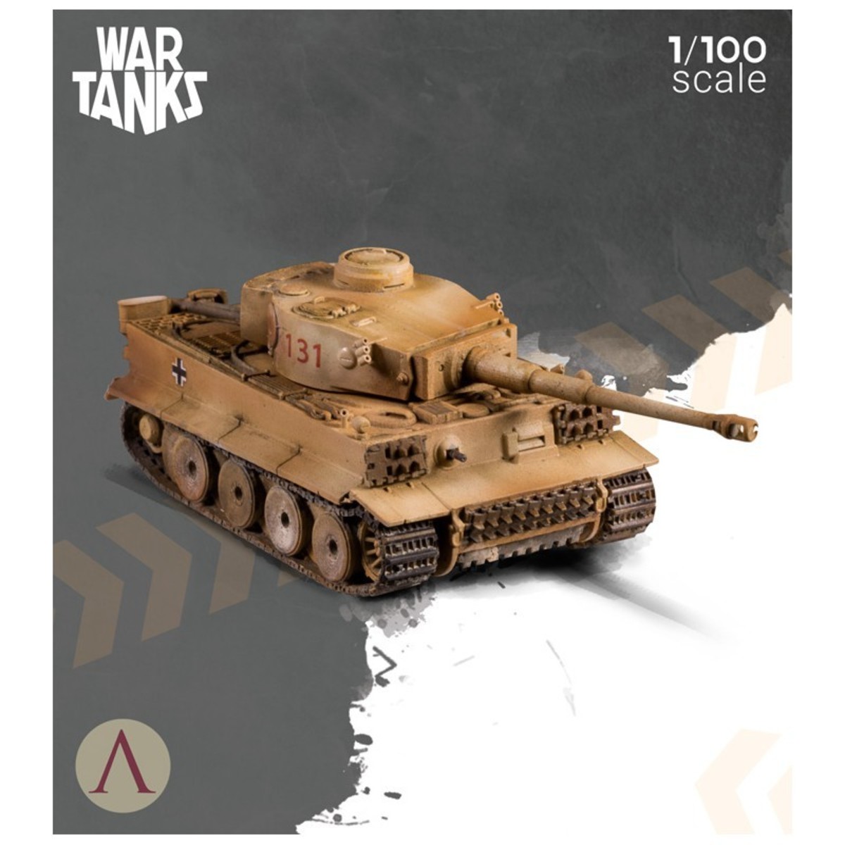 WAR TANKS 1:100: TIGER I1