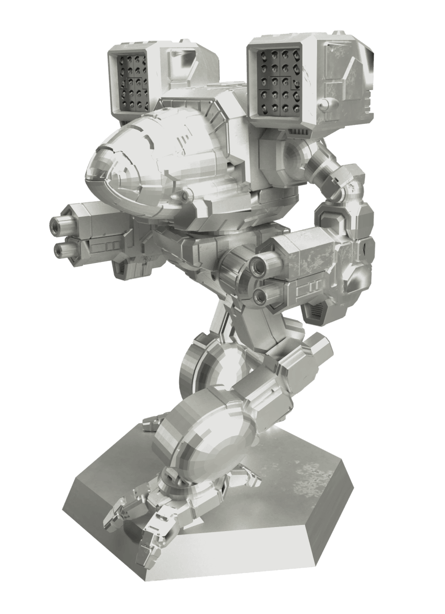BATTLETECH - MUSEUM SCALE TIMBER WOLF1