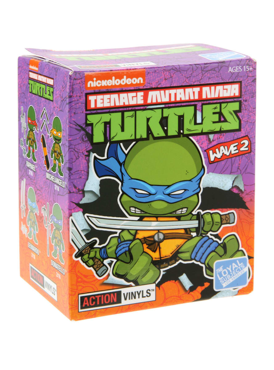 TMNT WAVE 2 ACTION VINYL1