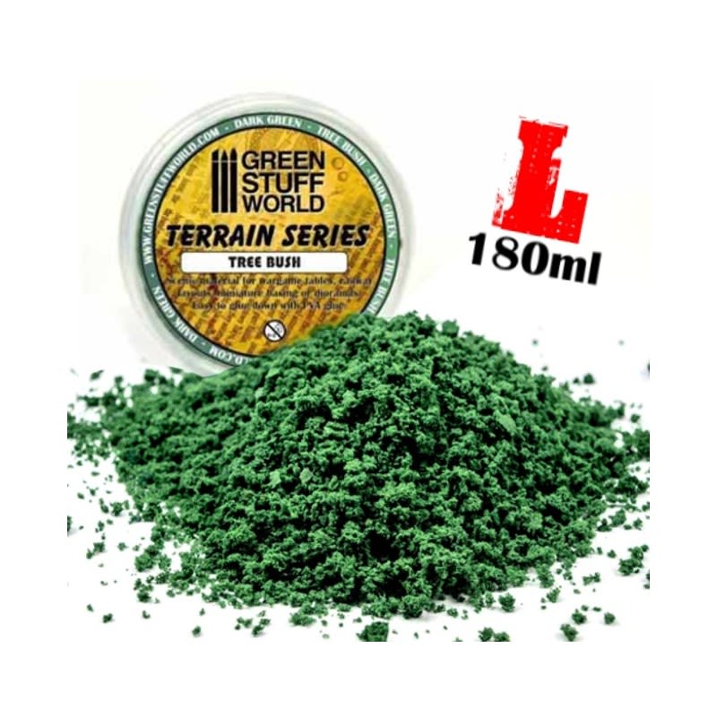 ESPONJA ARBUSTO - VERDE OSCURO - 180ML - FLOCK BUSH - DARK GREEN - 180ML1