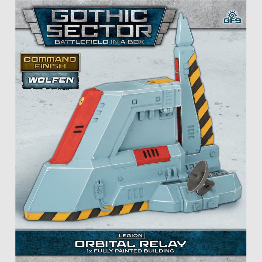 BATTLEFIELD IN A BOX: GOTHIC SECTOR- LEGION ORBITAL RELAY ALTERNATE PAINT SCHEME (X1), 30MM SCALE1