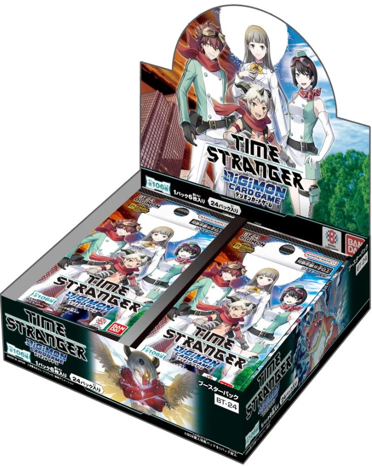DIGIMON TCG: BOOSTER DISPLAY TIME STRANGER (BT-24)1