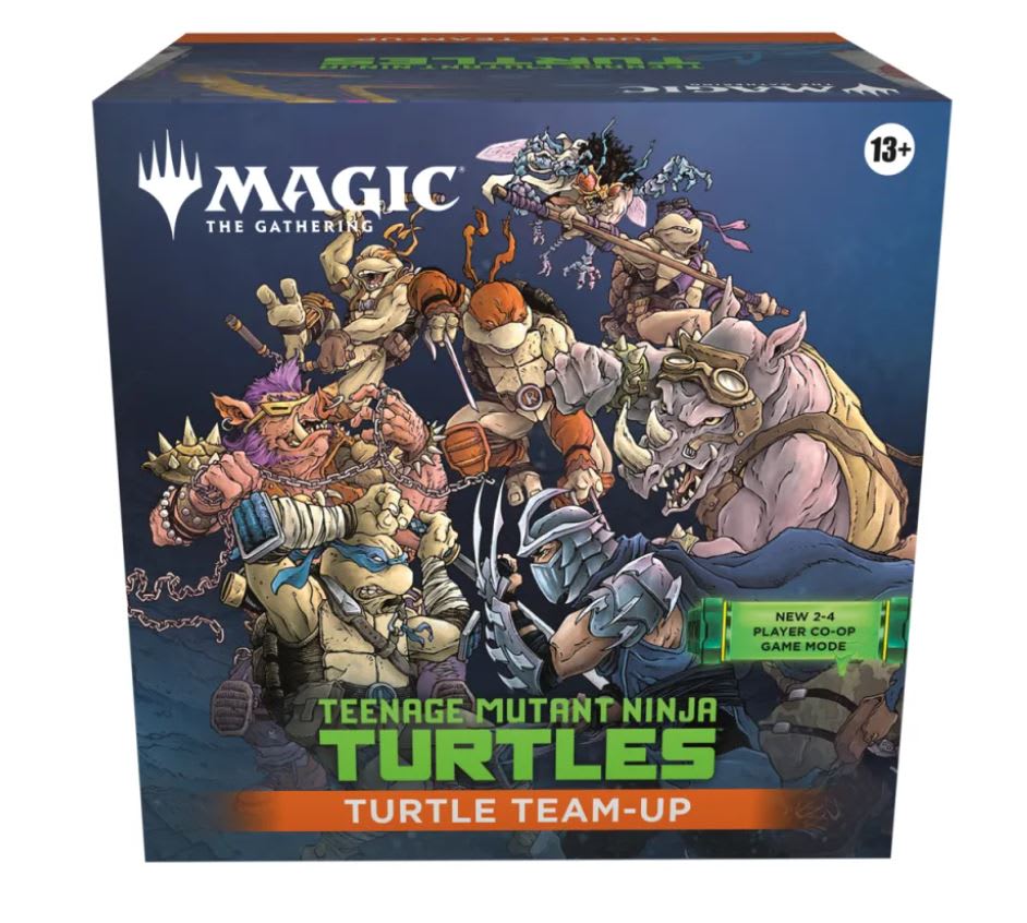 MTG: UNIVERSES BEYOND- TEENAGE MUTANT NINJA TURTLES TEAM UP THEME BOX1