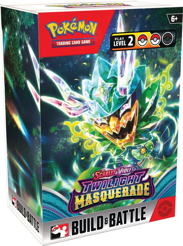 POKEMON TCG: SCARLET & VIOLET 06 - TWILIGHT MASQUERADE- BUILD & BATTLE BOX1