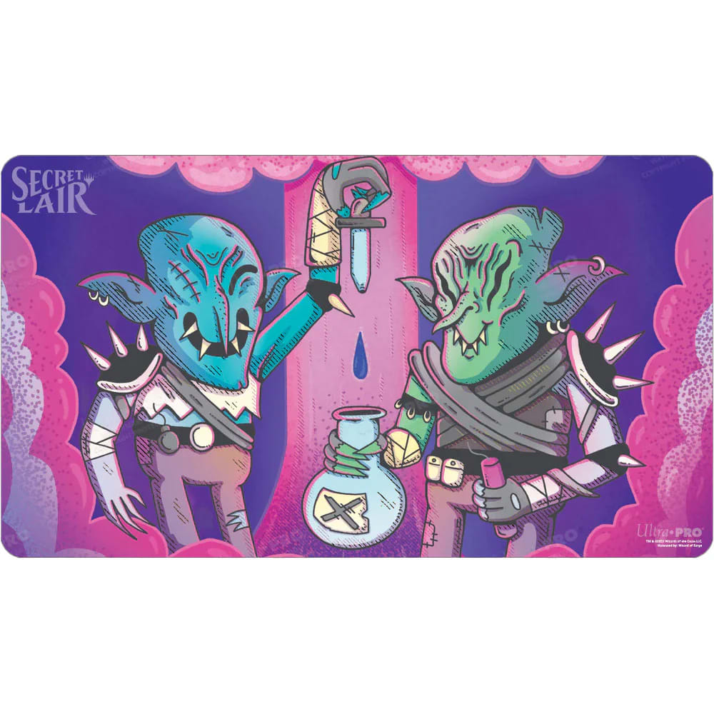 Playmat: MTG- Secret Lair Summer 2023- Goblin & Squabblin- Shattergang Brothers1