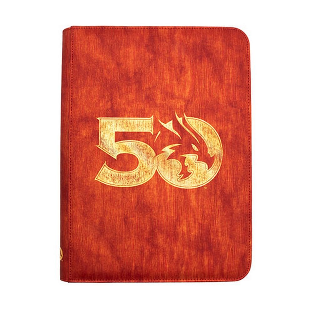 PORTFOLIO: D&D LEATHERETTE BOOK FOLIO- 50TH ANNIVERSARY1