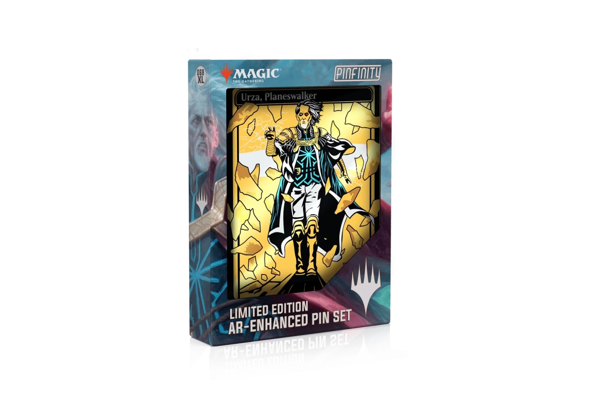 Pin MTG Brother's War- XL Urza Blackout Limited Edition AR Pin1
