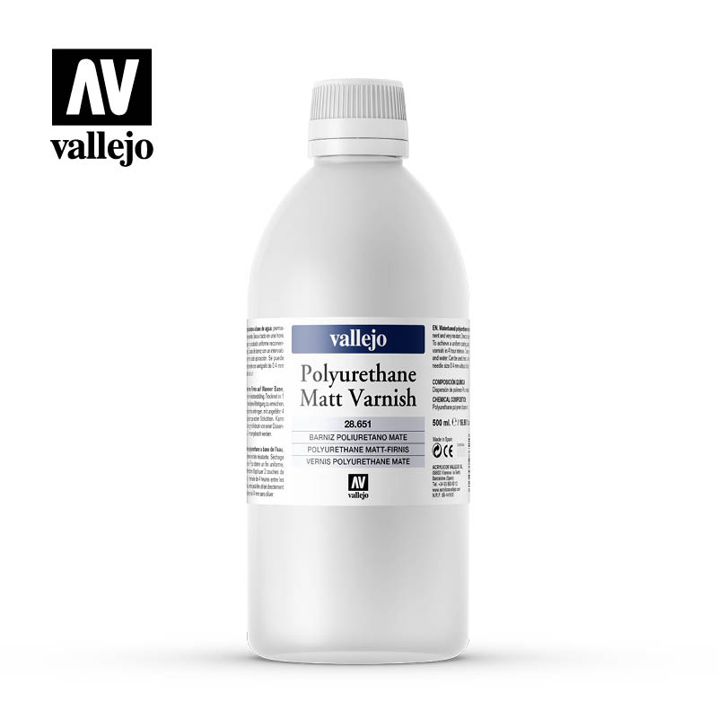 VARNISH: POLYURETHANE MATT VARNISH, 500 ML.1