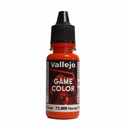 GAME COLOR: HOT ORANGE, 18 ML.1