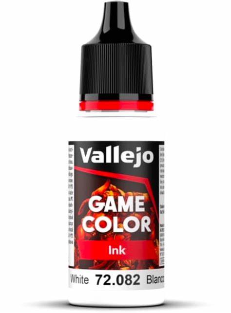 GAME COLOR: INK- WHITE, 18 ML.1