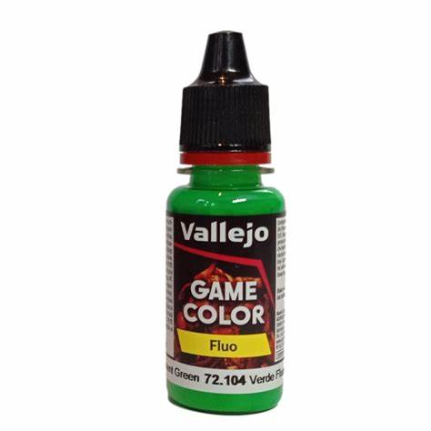 GAME COLOR: FLUORESCENT GREEN, 18 ML.1