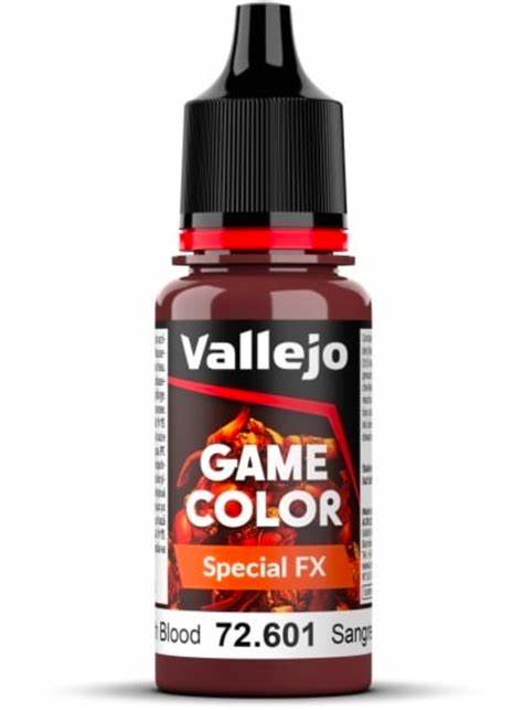 GAME COLOR: SPECIAL FX- FRESH BLOOD, 18 ML.1