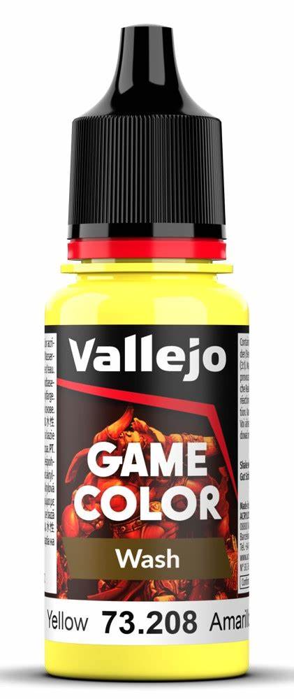 GAME COLOR: WASH- YELLOW , 18 ML.1