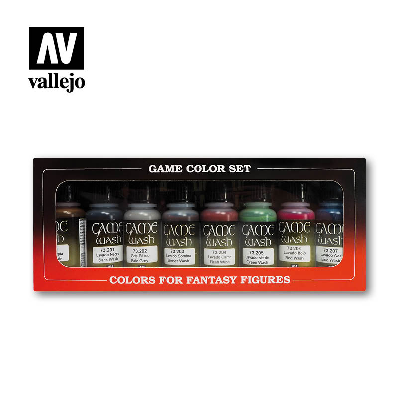 Game Color Set Washes (8), 17 ml.1
