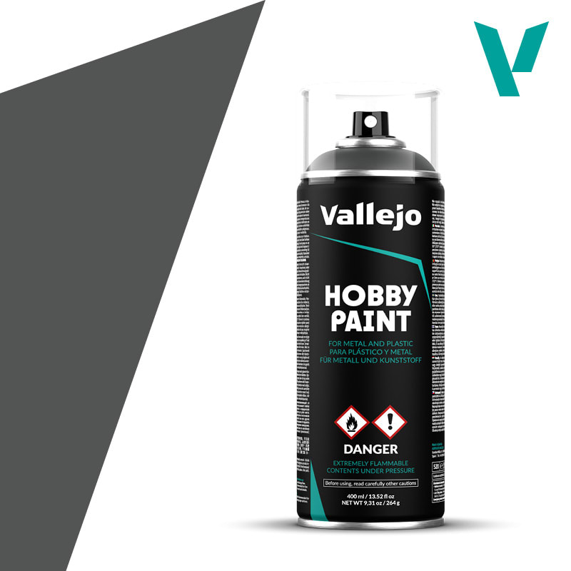PRIMER: HOBBY PAINT- AFV COLOR- AEROSOL- UK BRONZE GREEN, 400 ML.1