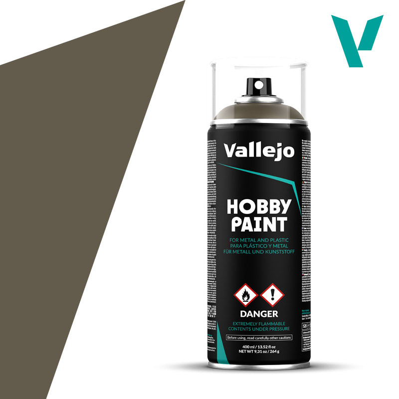 PRIMER: HOBBY PAINT- AFV COLOR- AEROSOL- US OLIVE DRAB, 400 ML.1