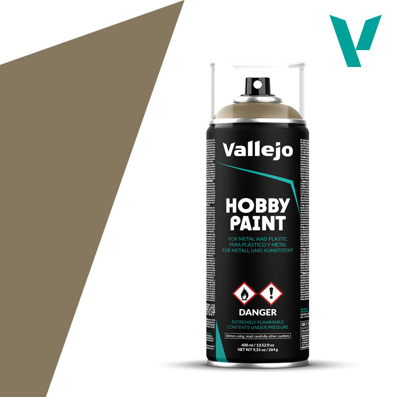 PRIMER: HOBBY PAINT- INFANTRY COLOR- AEROSOL- US KHAKI, 400 ML.1