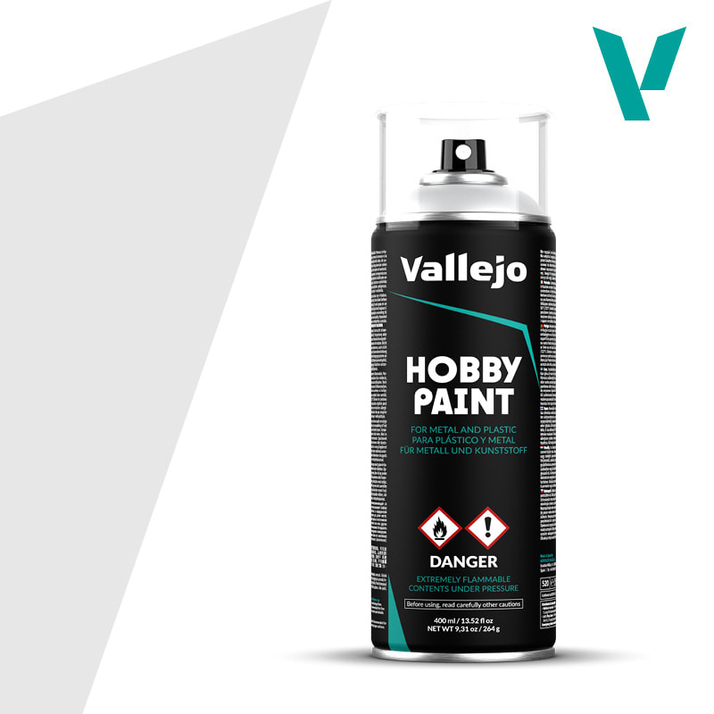 PRIMER: HOBBY PAINT- BASIC- AEROSOL- GREY, 400 ML.1