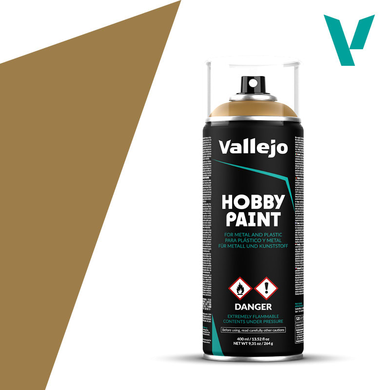 PRIMER: HOBBY PAINT- FANTASY COLOR- AEROSOL- DESERT YELLOW, 400 ML.1