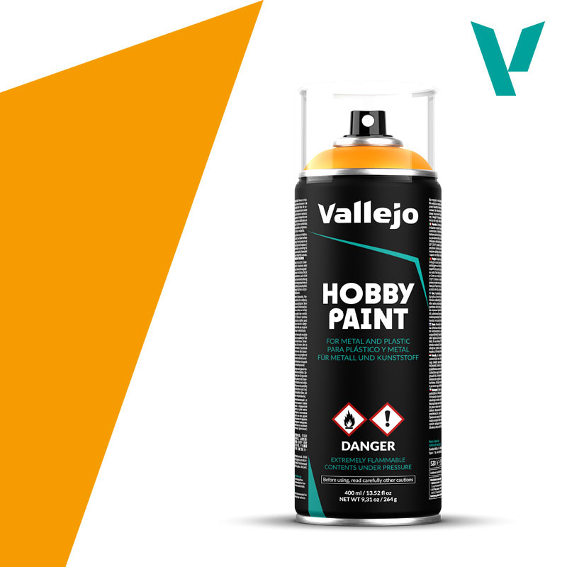 PRIMER: HOBBY PAINT- FANTASY COLOR- AEROSOL- SUN YELLOW, 400 ML.1