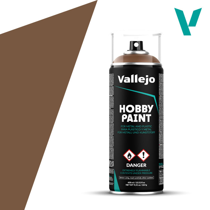 PRIMER: HOBBY PAINT- FANTASY COLOR- AEROSOL- BEASTY BROWN, 400 ML.1