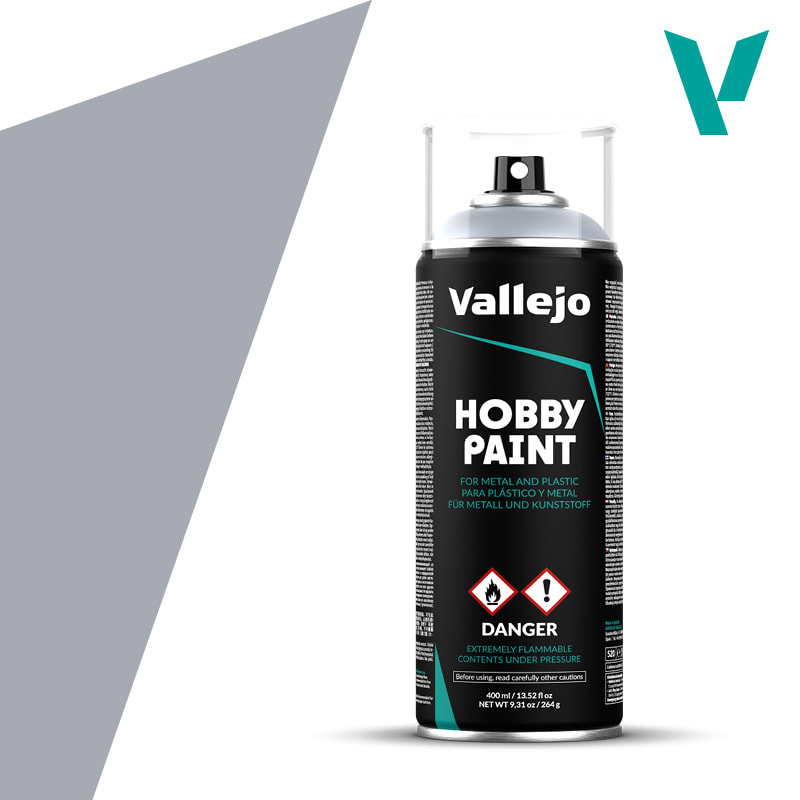 PRIMER: HOBBY PAINT- FANTASY COLOR- AEROSOL- SILVER, 400 ML.1