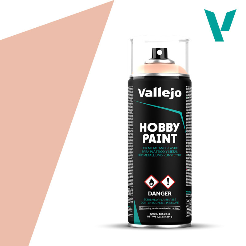 PRIMER: HOBBY PAINT- FANTASY COLOR- AEROSOL- PALE FLESH, 400 ML.1