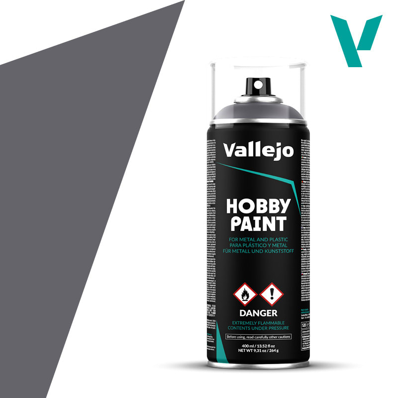 PRIMER: HOBBY PAINT- FANTASY COLOR- AEROSOL- GUNMETAL, 400 ML.1